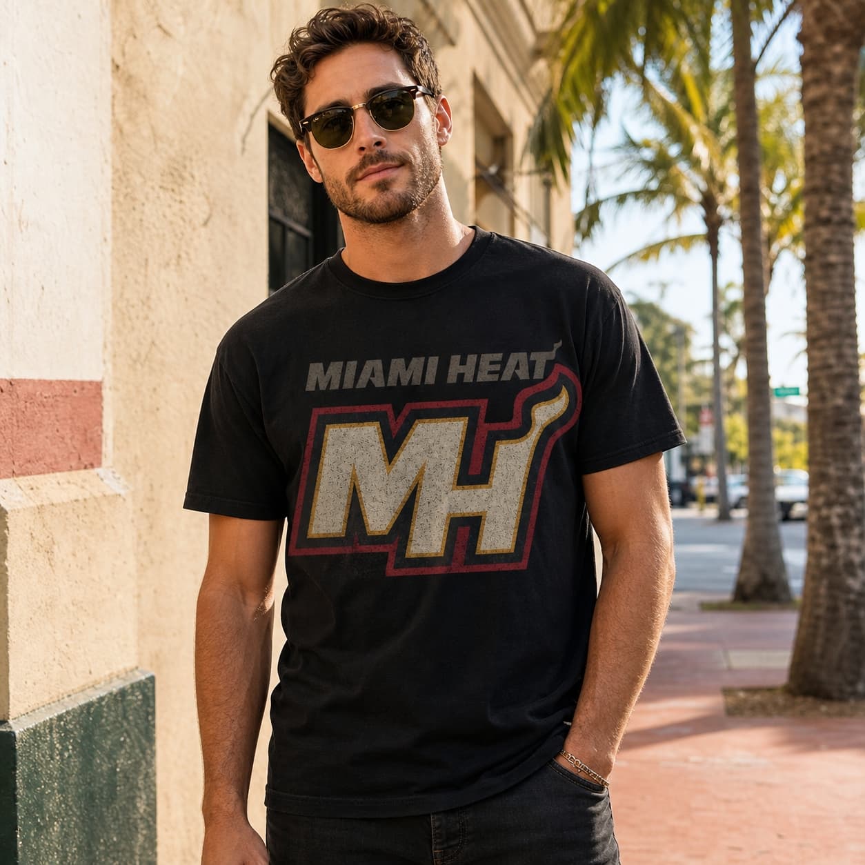 Miami Heat Retro Basketball 1993 Shirt
