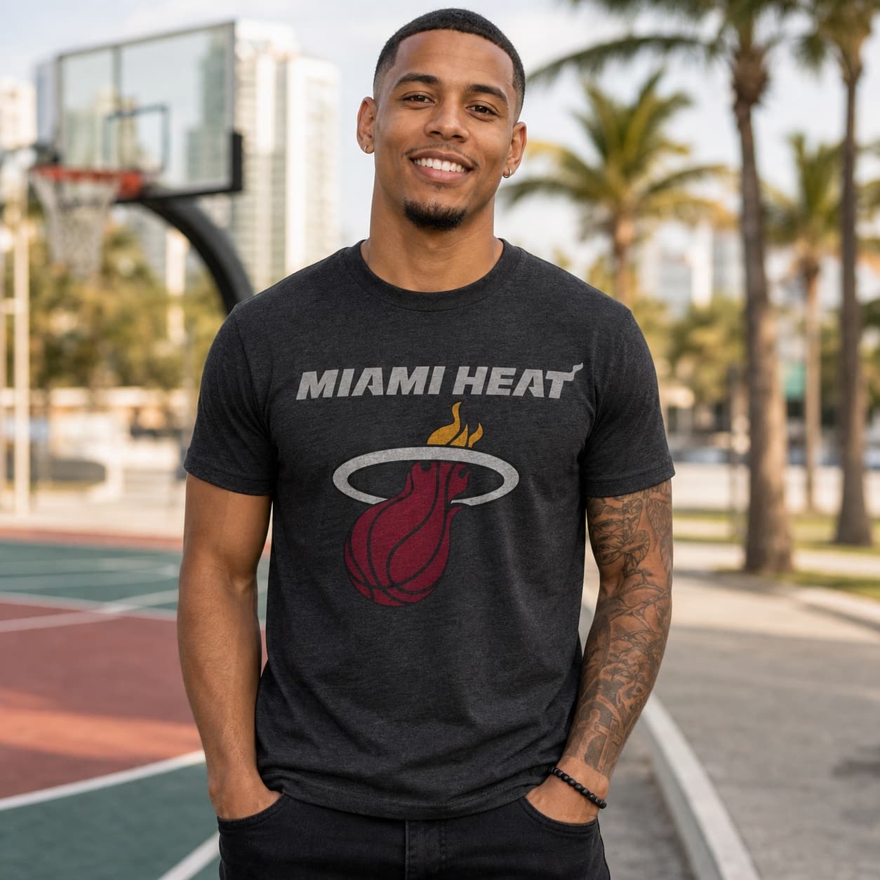 Miami Heat Retro Basketball 1999 Shirt