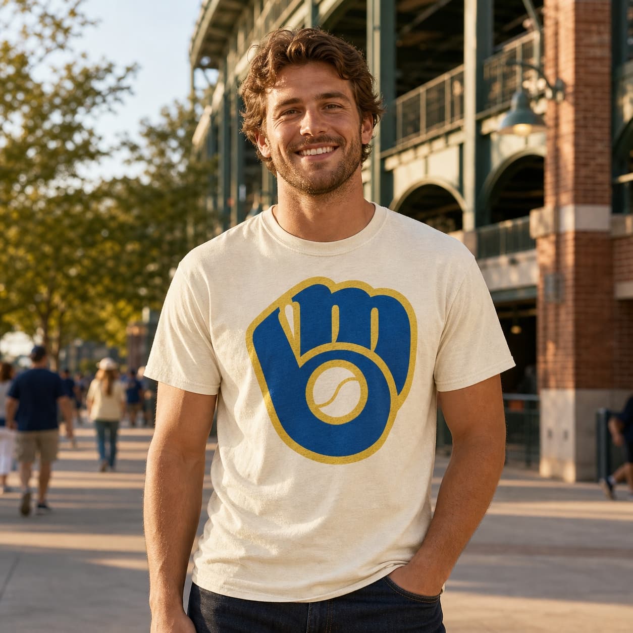 Milwaukee Brewers Retro Baseball 1978 Artwork Shirt