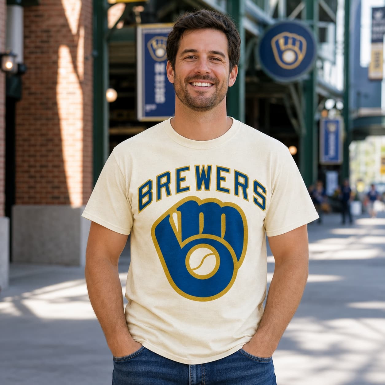 Milwaukee Brewers Retro Baseball 1979 Artwork Shirt