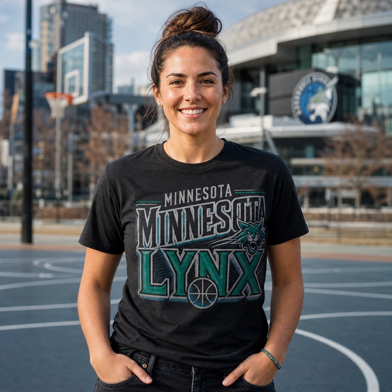 Minnesota Lynx Exclusive Retro Basketball Playoff Shirt