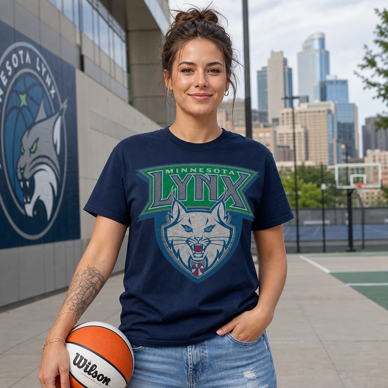 Minnesota Lynx Retro Basketball 1999 Shirt