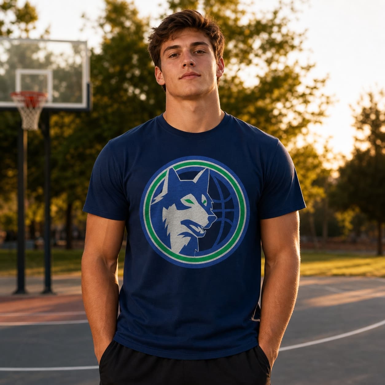 Minnesota Timberwolves Retro Basketball 1990 Shirt