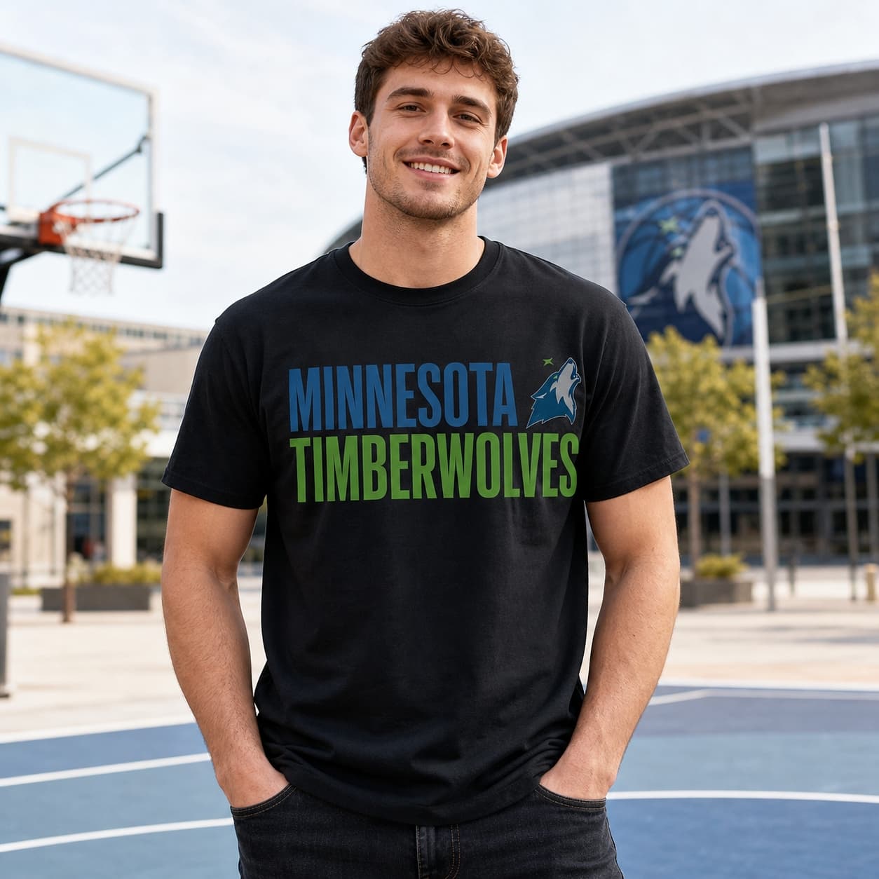 Minnesota Timberwolves Retro Basketball 1992 Shirt