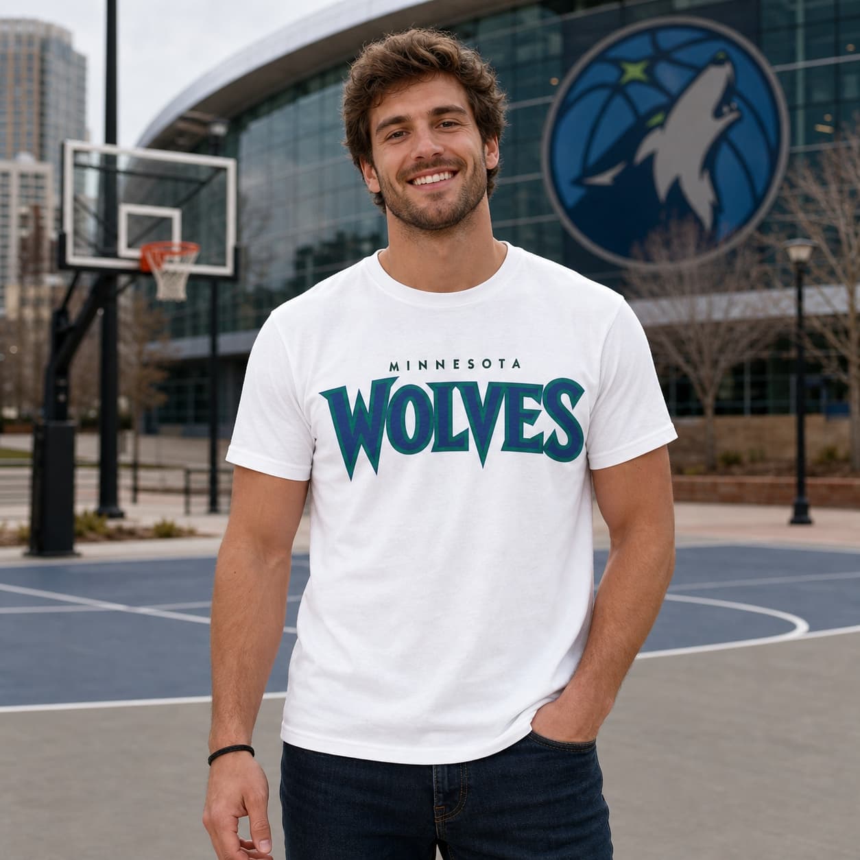 Minnesota Timberwolves Retro Basketball 1993 Shirt