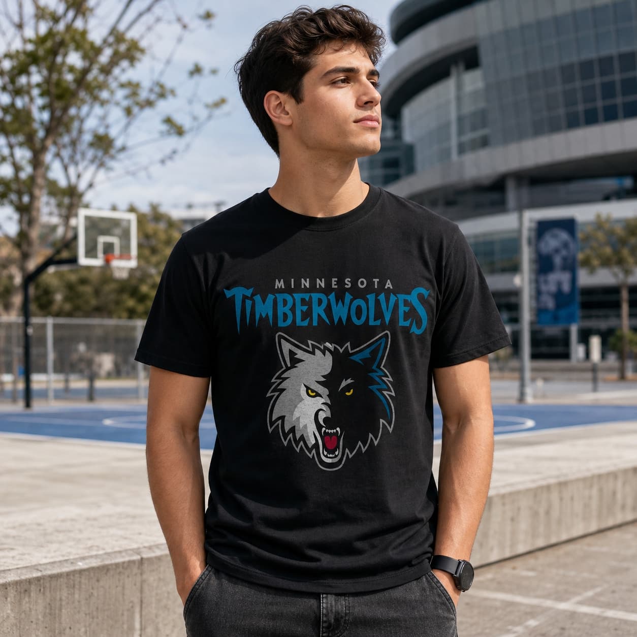 Minnesota Timberwolves Retro Basketball 1998 Shirt