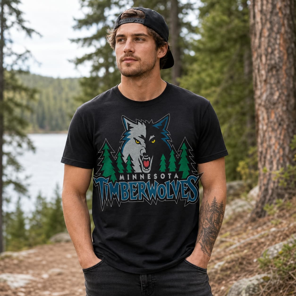 Minnesota Timberwolves Retro Basketball 1999 Shirt