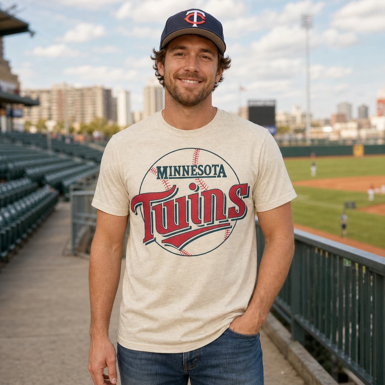 Minnesota Twins Retro Baseball 1987 Artwork Shirt