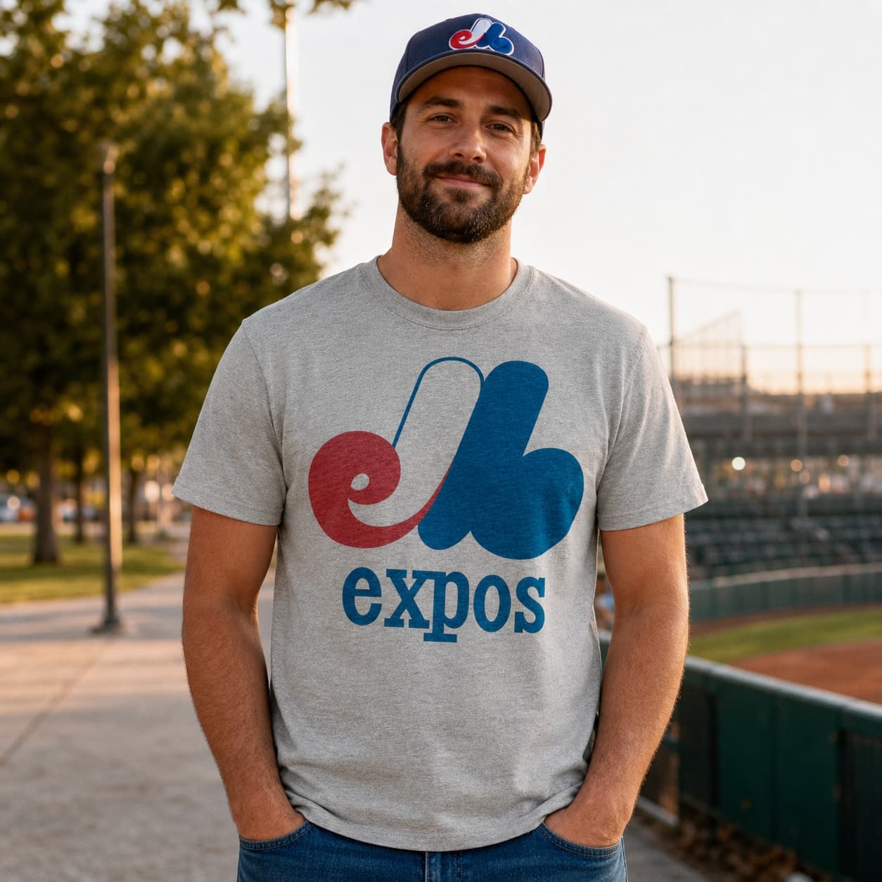 Montreal Expos Retro Baseball 1969 Artwork Shirt