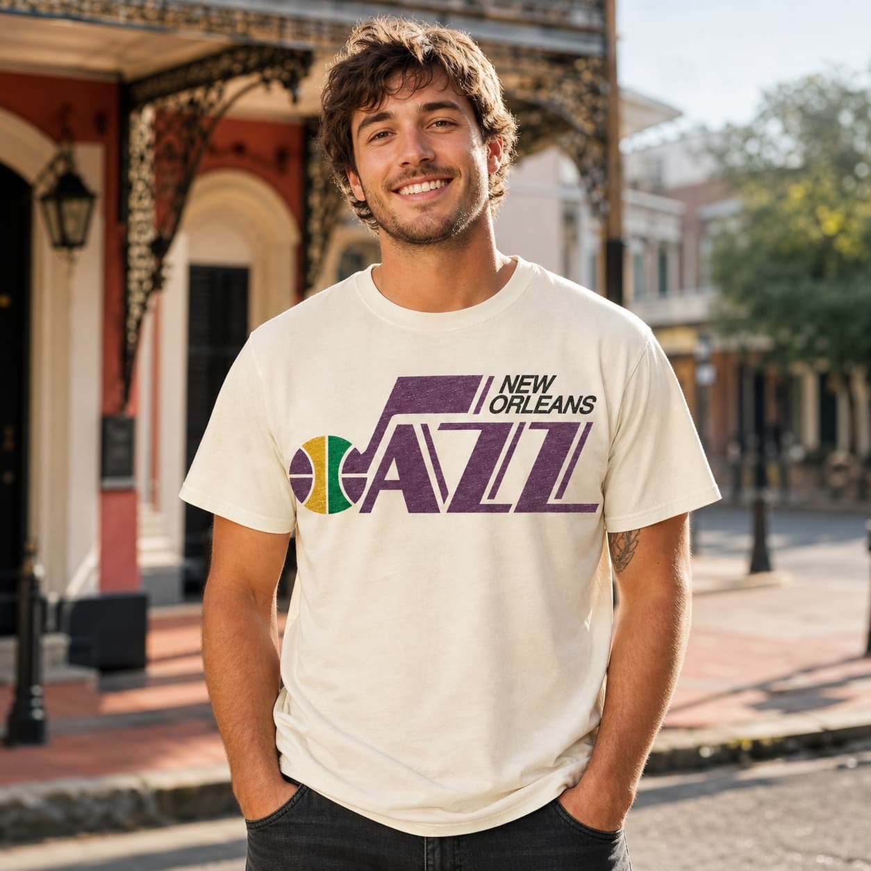 New Orleans Jazz Retro Basketball 1974 Shirt