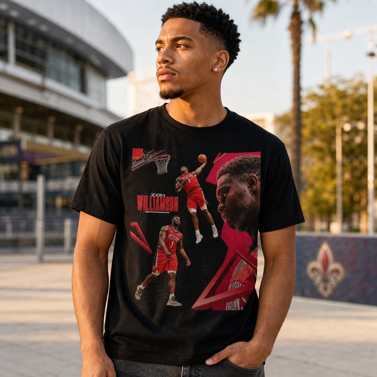New Orleans Pelicans Zion Williamson Exclusive Retro Basketball Shirt