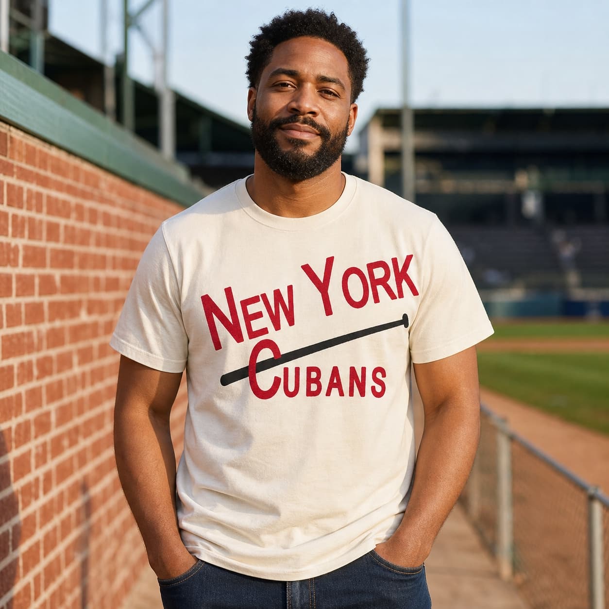 New York Cubans Retro Negro National League Baseball 1935 Artwork Shirt
