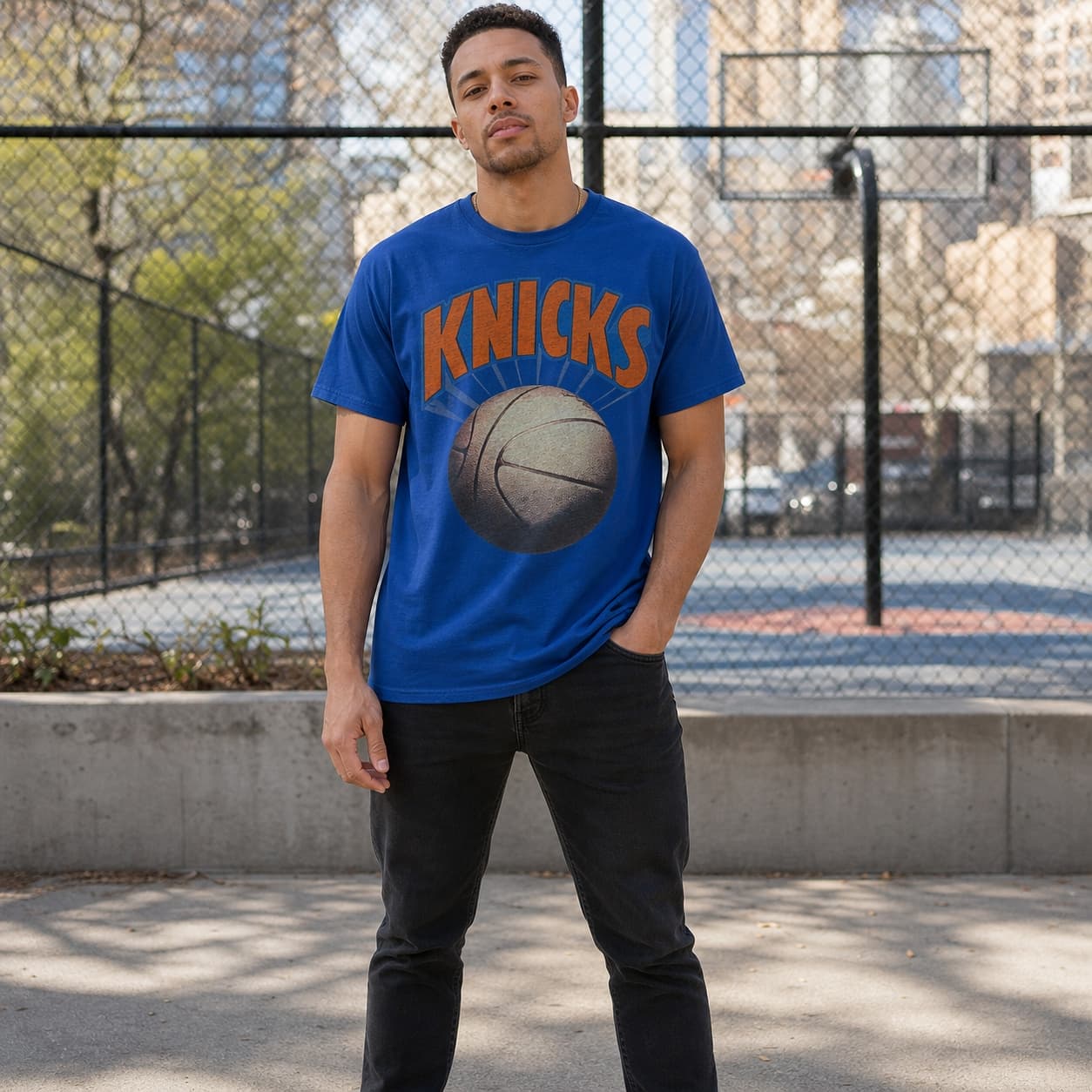New York Knicks Retro Basketball 1964 Shirt