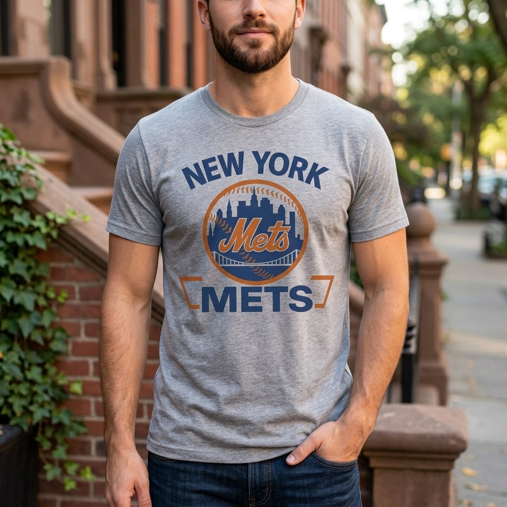 New York Mets Retro Baseball 1988 Artwork Shirt