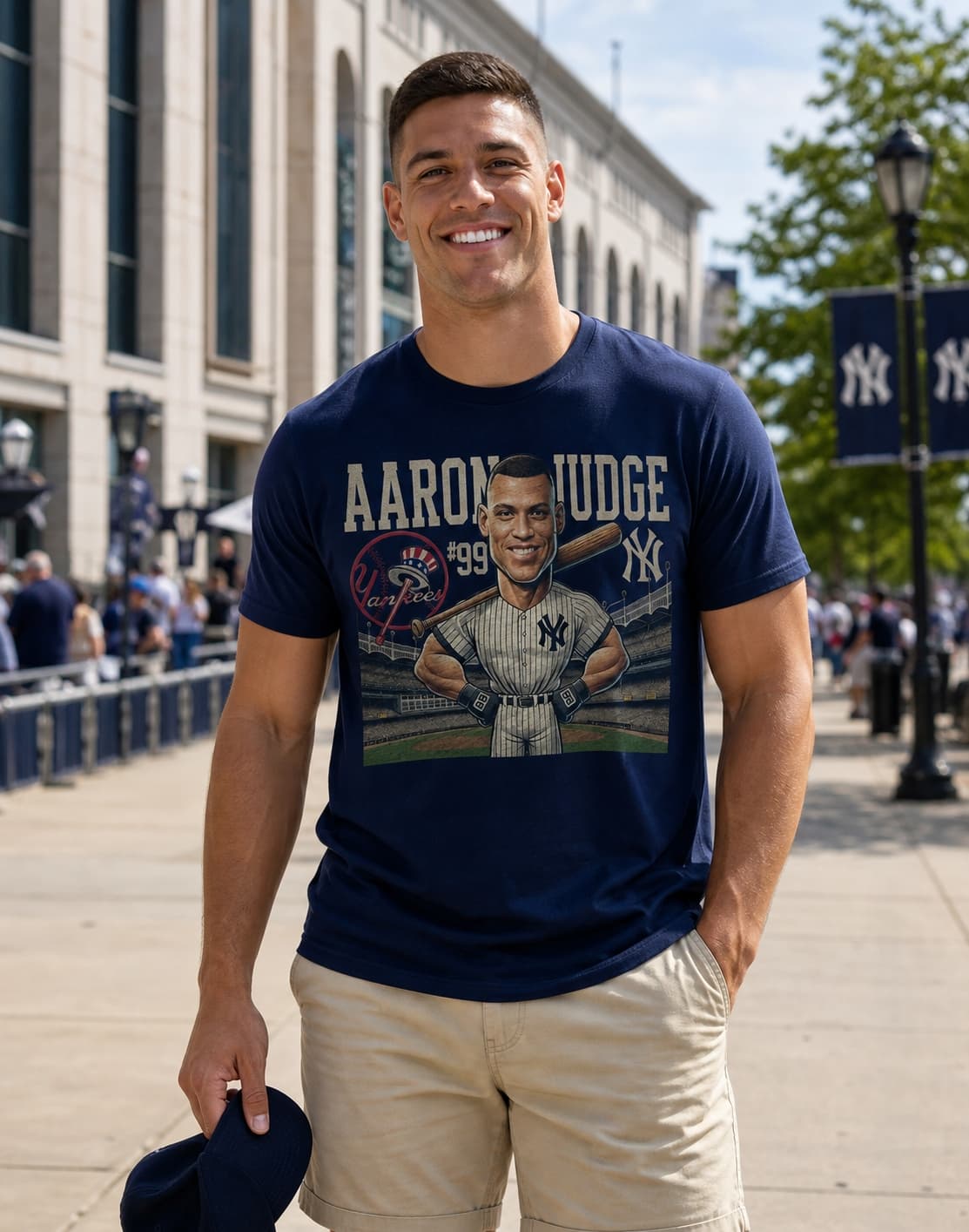 New York Yankees Aaron Judge Exclusive Retro Baseball #99 Artwork Shirt