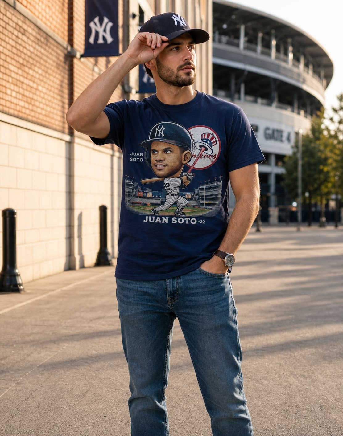 New York Yankees Juan Soto Exclusive Retro Baseball Artwork Shirt