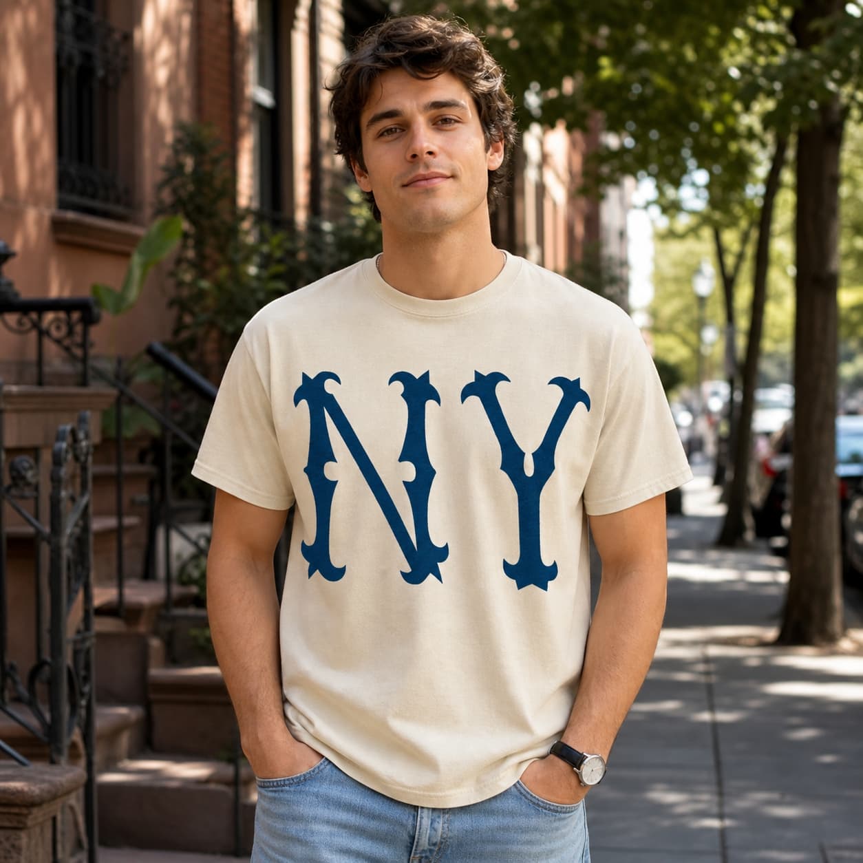 New York Yankees Retro Baseball 1904 Artwork Shirt