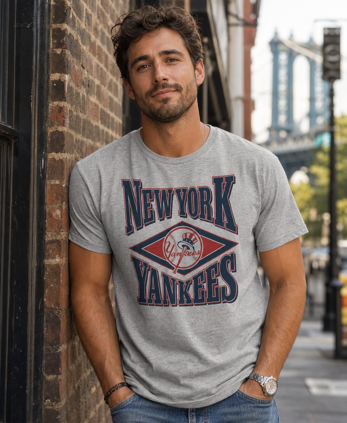 New York Yankees Retro Baseball T-Shirt
