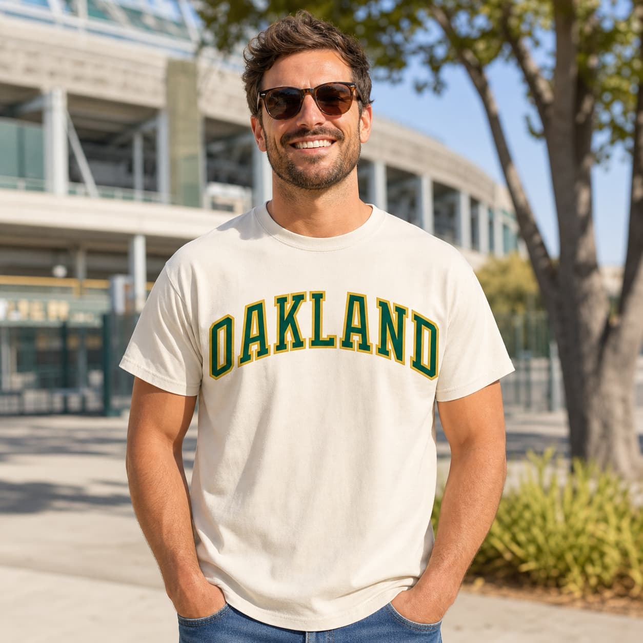 Oakland A’s Retro Baseball 1981 Artwork Shirt