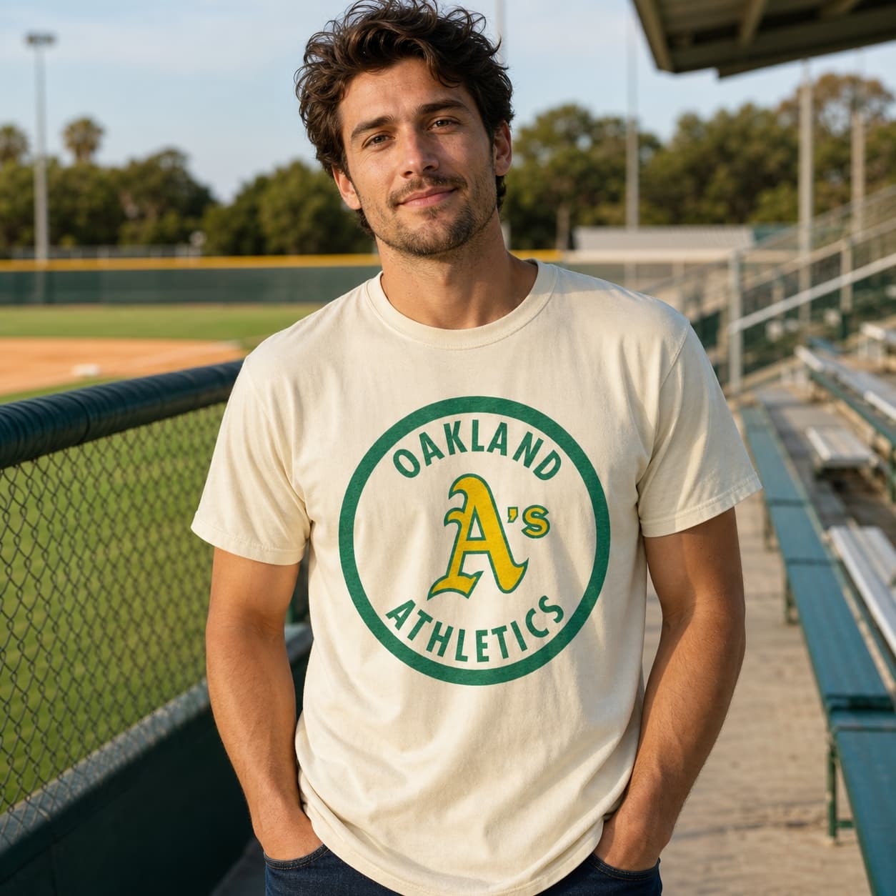 Oakland A’s Retro Baseball 1982 Artwork Shirt