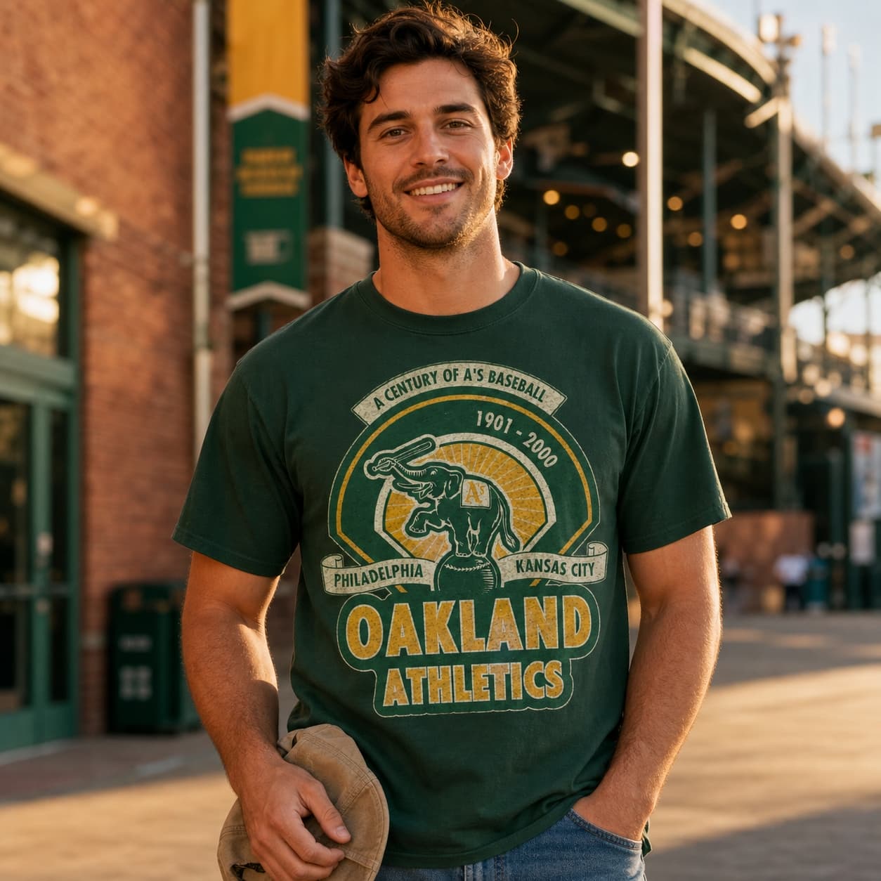 Oakland A’s Retro History Baseball Artwork Shirt