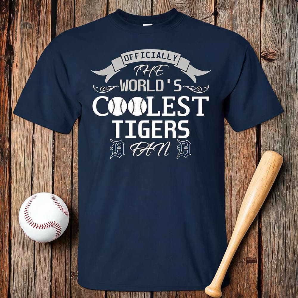 Officially The World’s Coolest Detroit Tigers Fan T Shirts