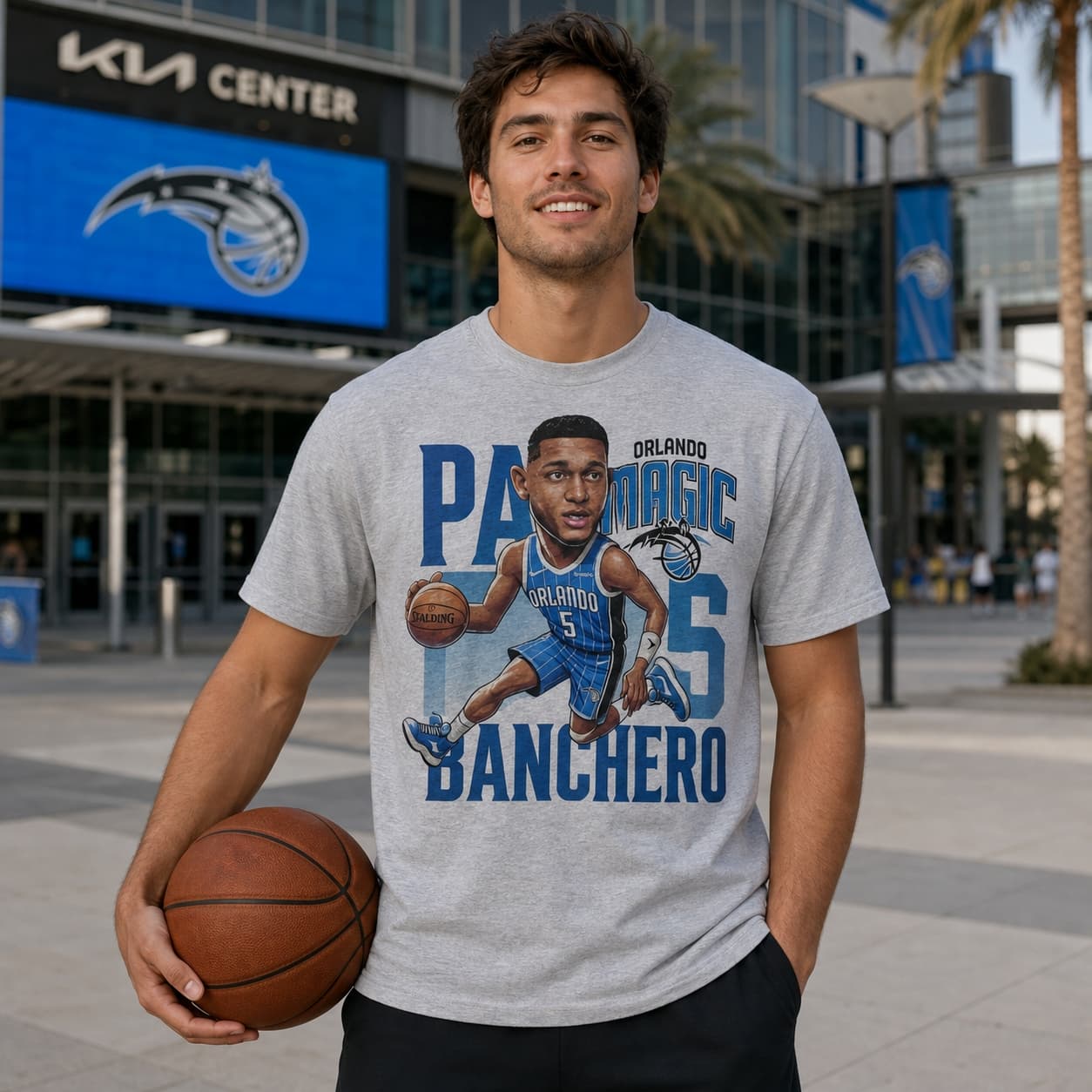 Orlando Magic Paolo Banchero #5 Exclusive Retro Basketball Shirt
