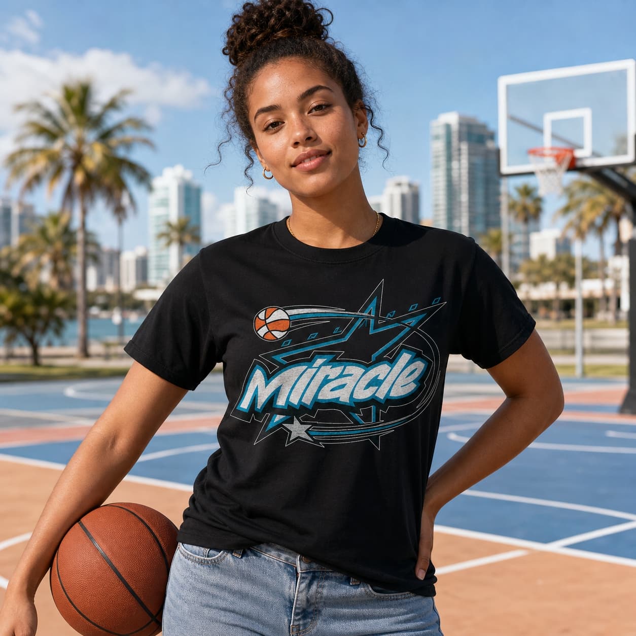 Orlando Miracle Retro Basketball 1999 Shirt