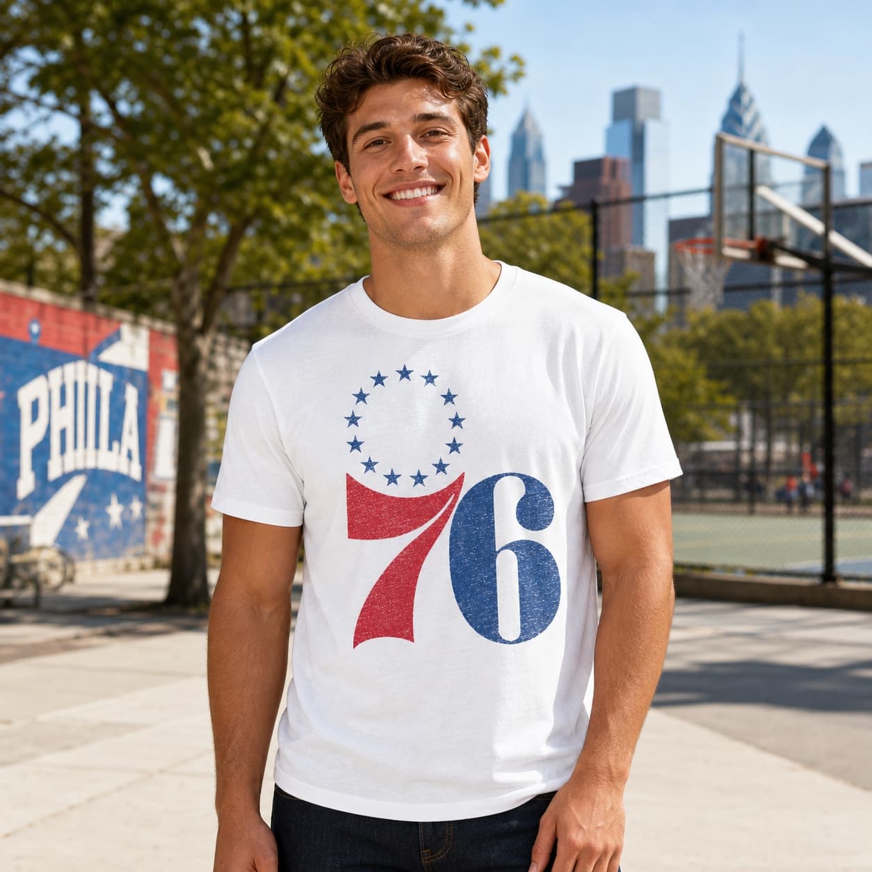 Philadelphia 76ers Retro Basketball 1963 Shirt