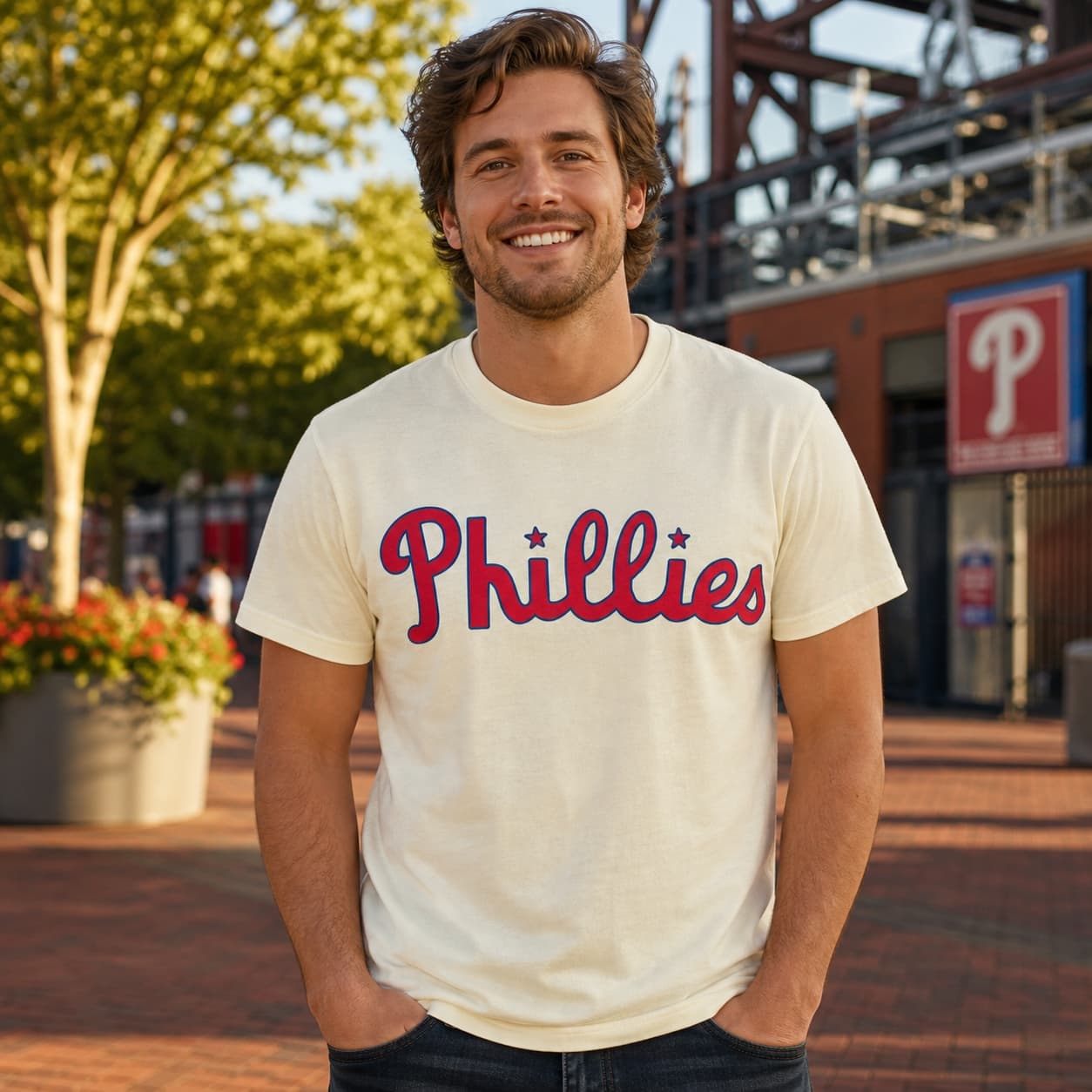 Philadelphia Phillies Retro Baseball 1946 Artwork Shirt