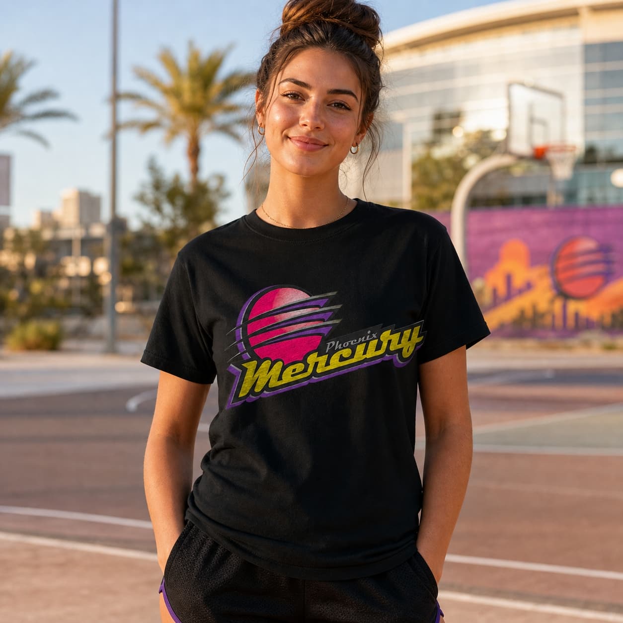 Phoenix Mercury Retro Basketball 1997 Shirt