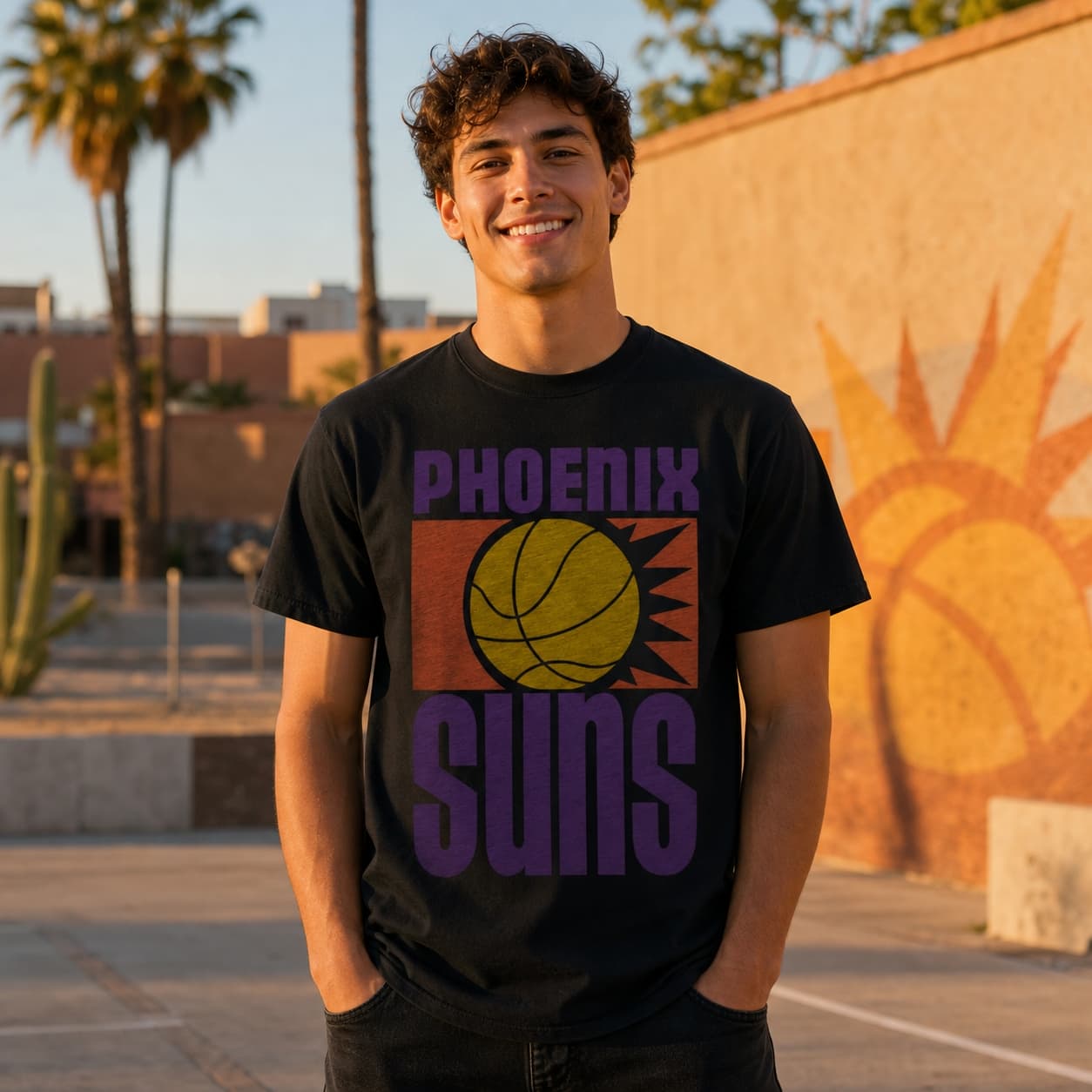 Phoenix Suns Retro Basketball 1968 Shirt