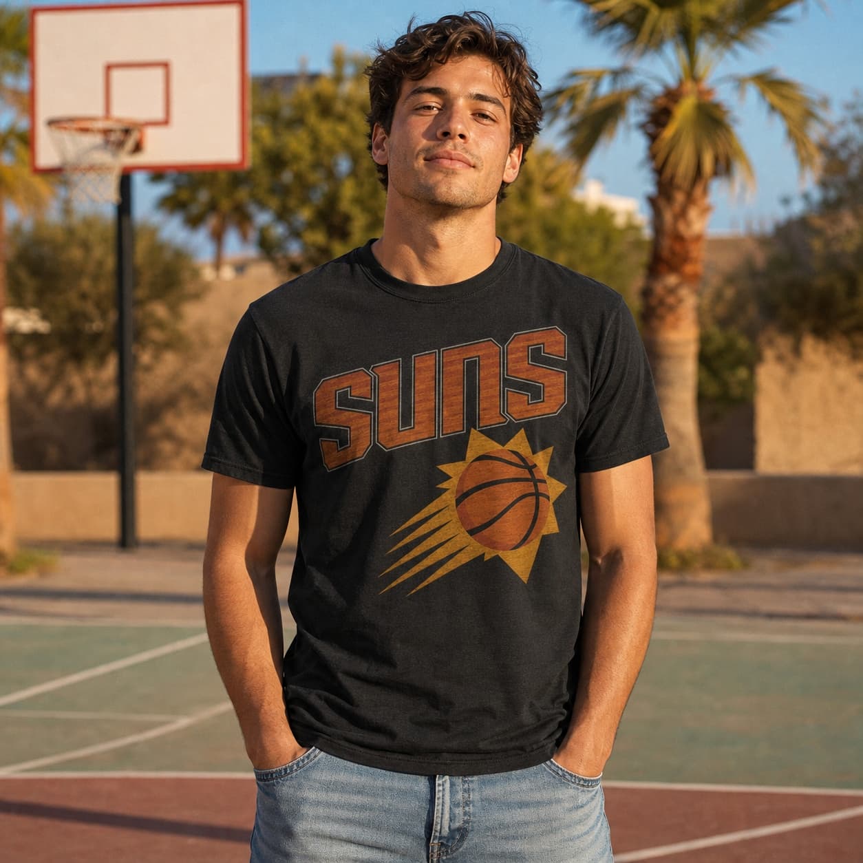 Phoenix Suns Retro Basketball 1982 Shirt