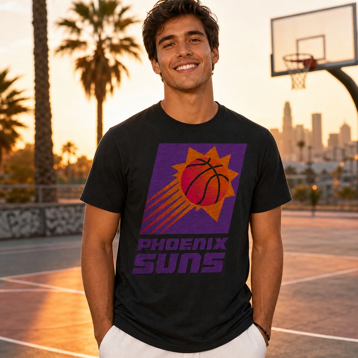 Phoenix Suns Retro Basketball 1992 Shirt