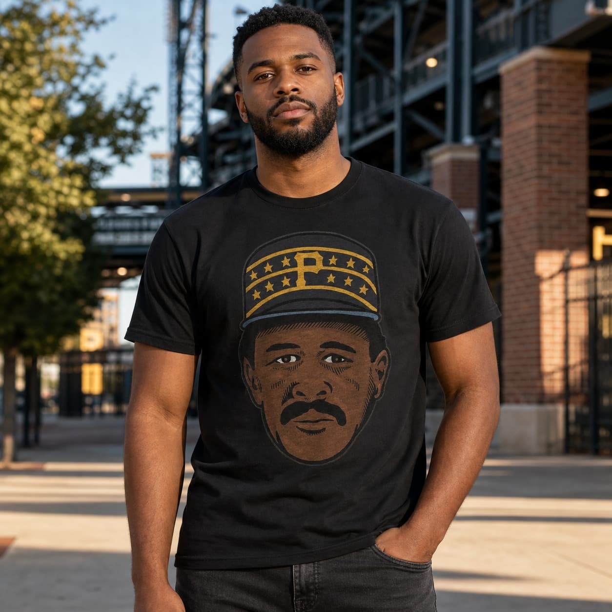 Pittsburgh Pirates Retro Willie Pops Stargell Baseball 1973 Artwork Shirt