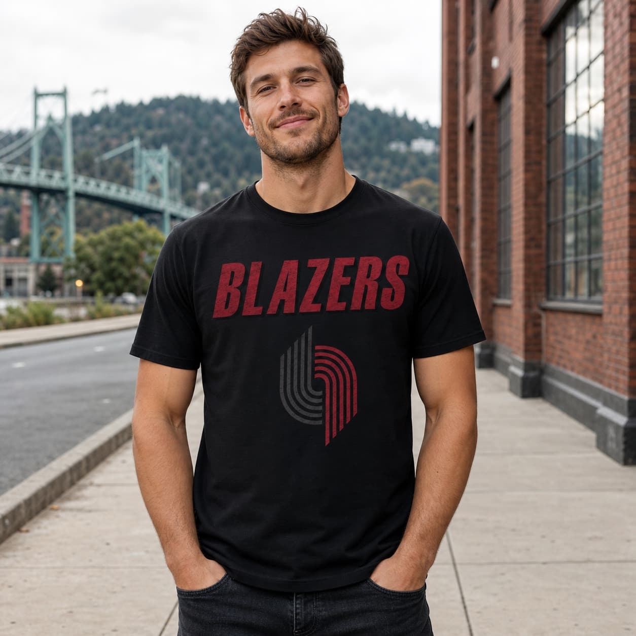 Portland Trailblazers Retro Basketball 1978 Shirt