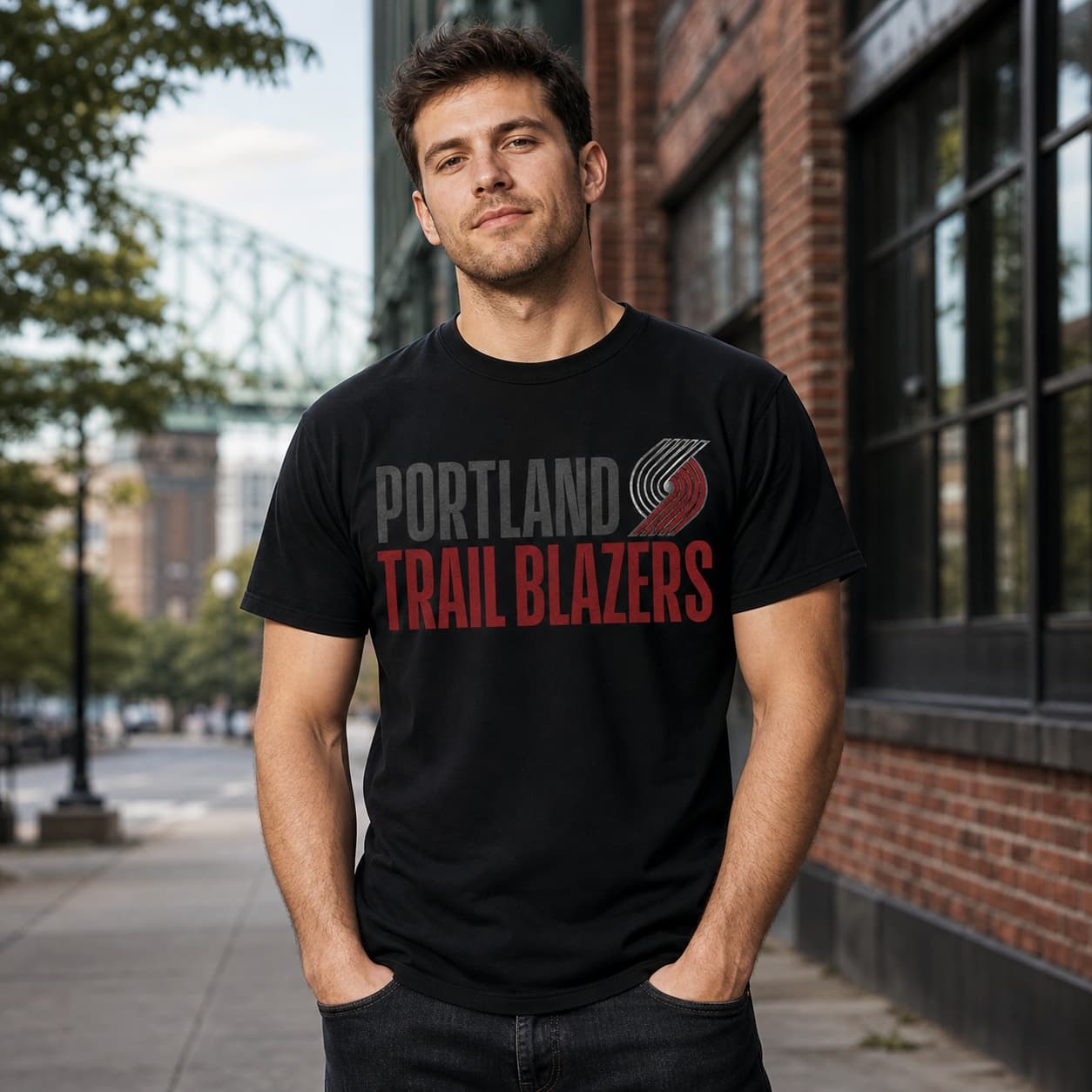 Portland Trailblazers Retro Basketball 1981 Shirt