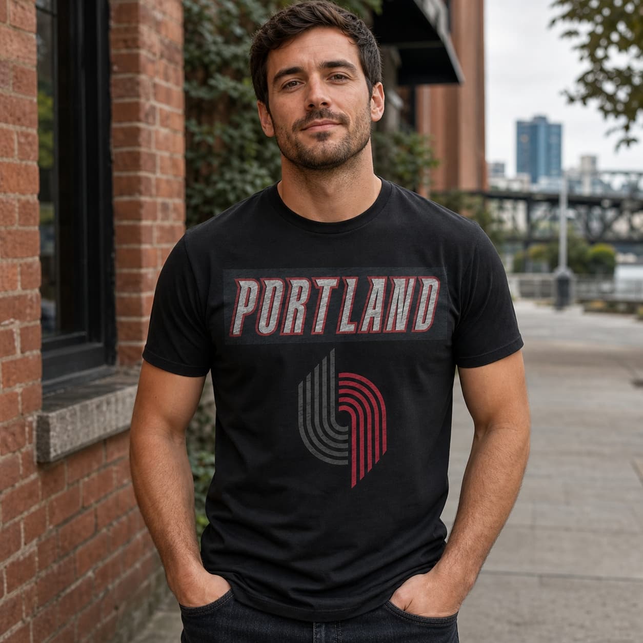 Portland Trailblazers Retro Basketball 1986 Shirt