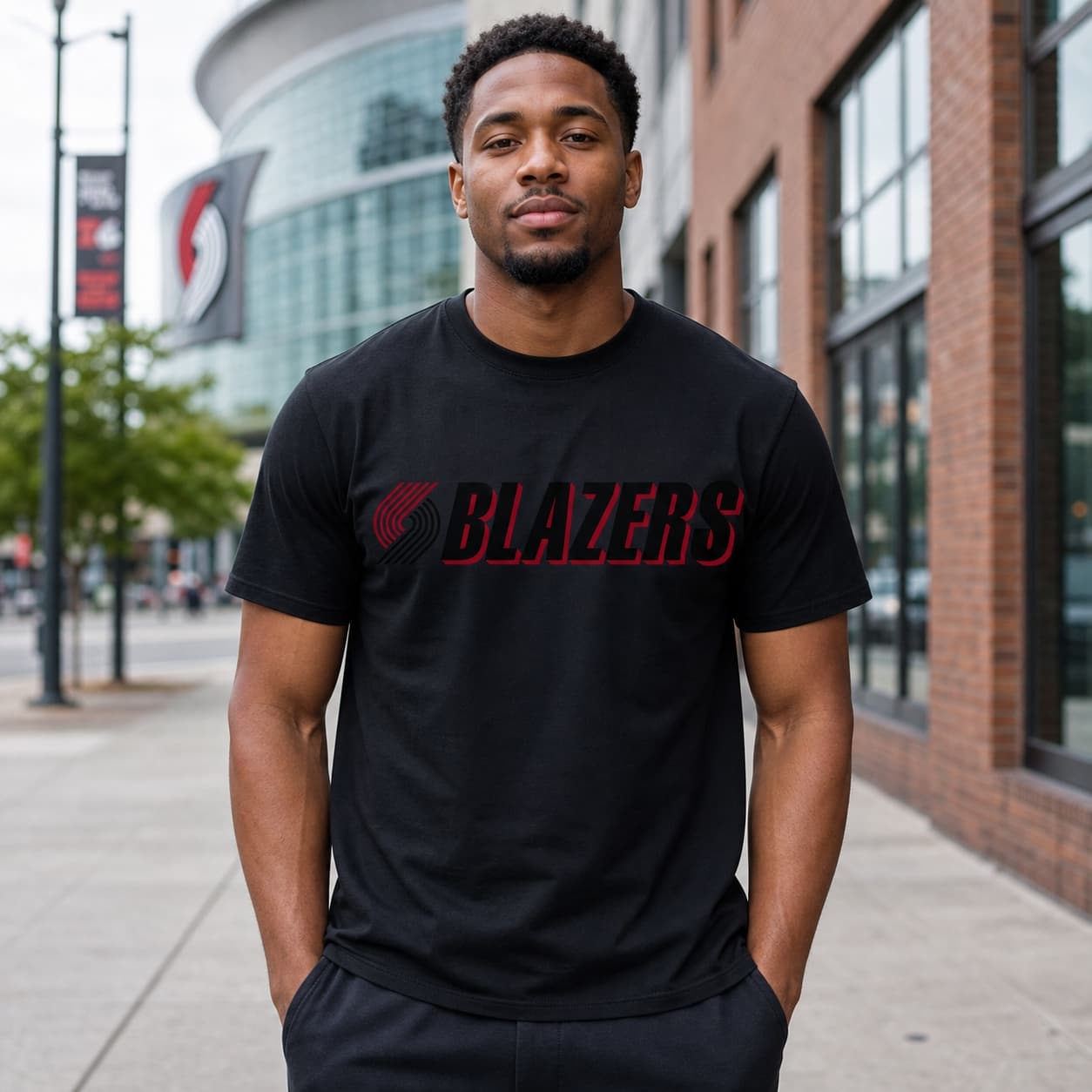Portland Trailblazers Retro Basketball 1990 Shirt