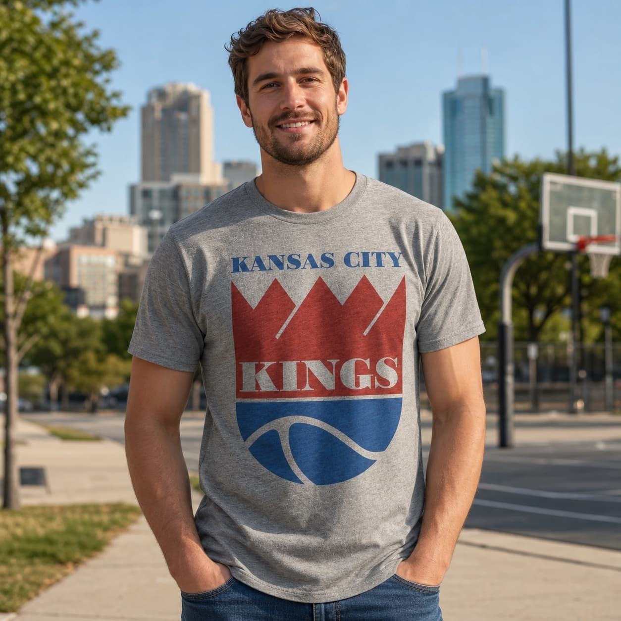 Sacramento Kansas City Kings Retro Basketball 1977 Shirt