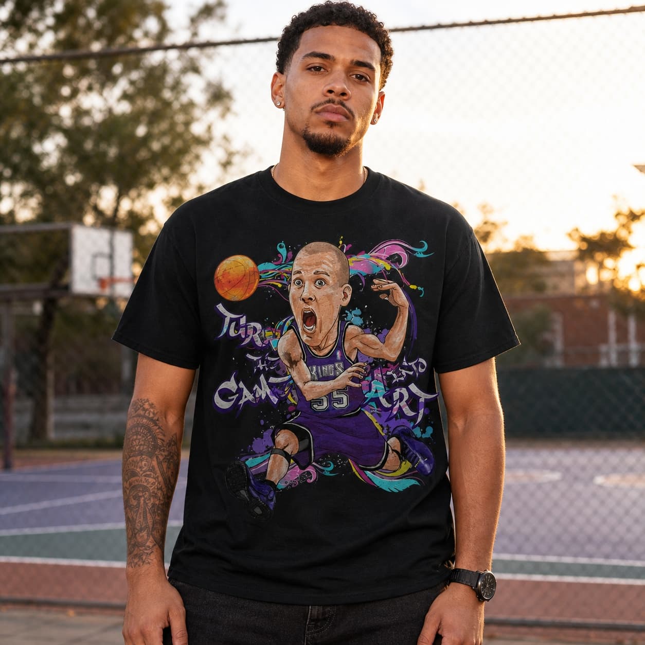 Sacramento Kings Retro Jason Williams Basketball 1998 Shirt