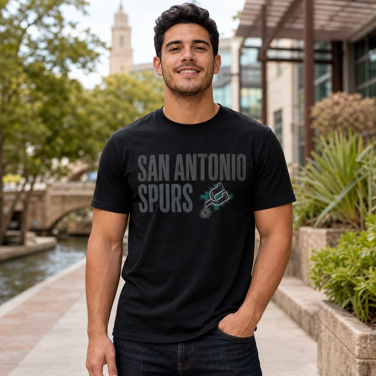 San Antonio Spurs Retro Basketball 1989 Shirt