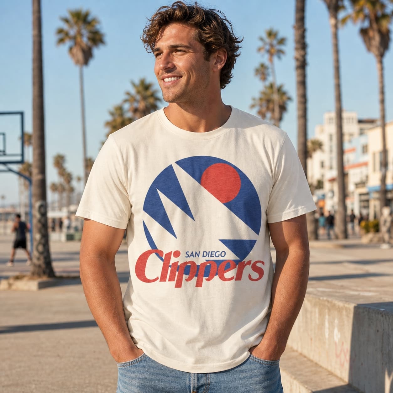 San Diego Clippers Retro Basketball 1978 Shirt