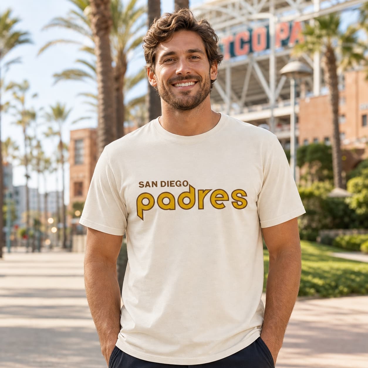 San Diego Padres Retro Baseball 1978 Artwork Shirt