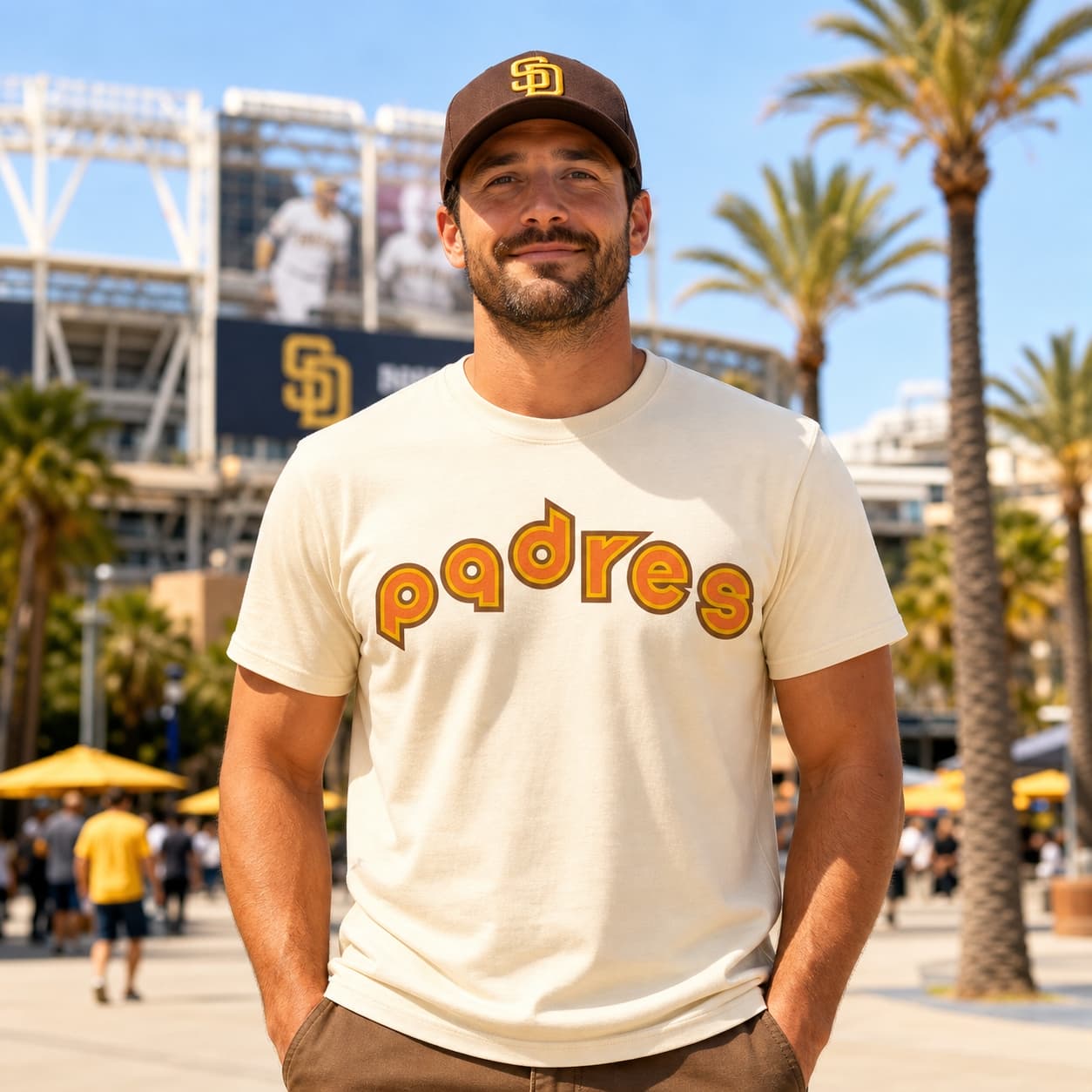San Diego Padres Retro Baseball 1980 Artwork Shirt