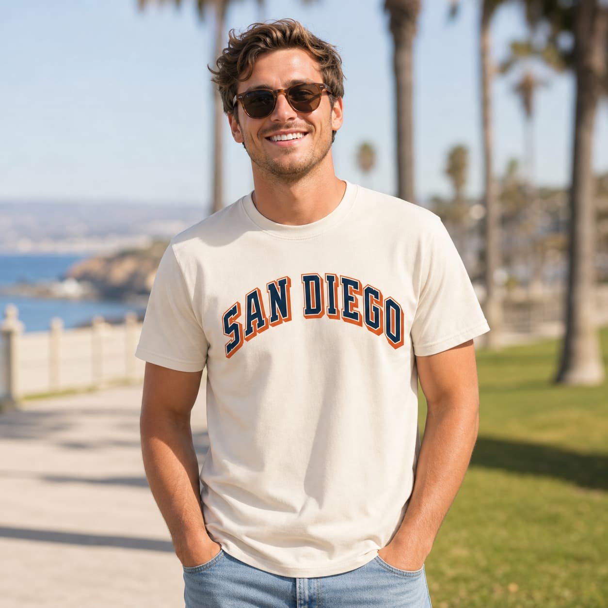 San Diego Padres Retro Baseball 1991 Artwork Shirt