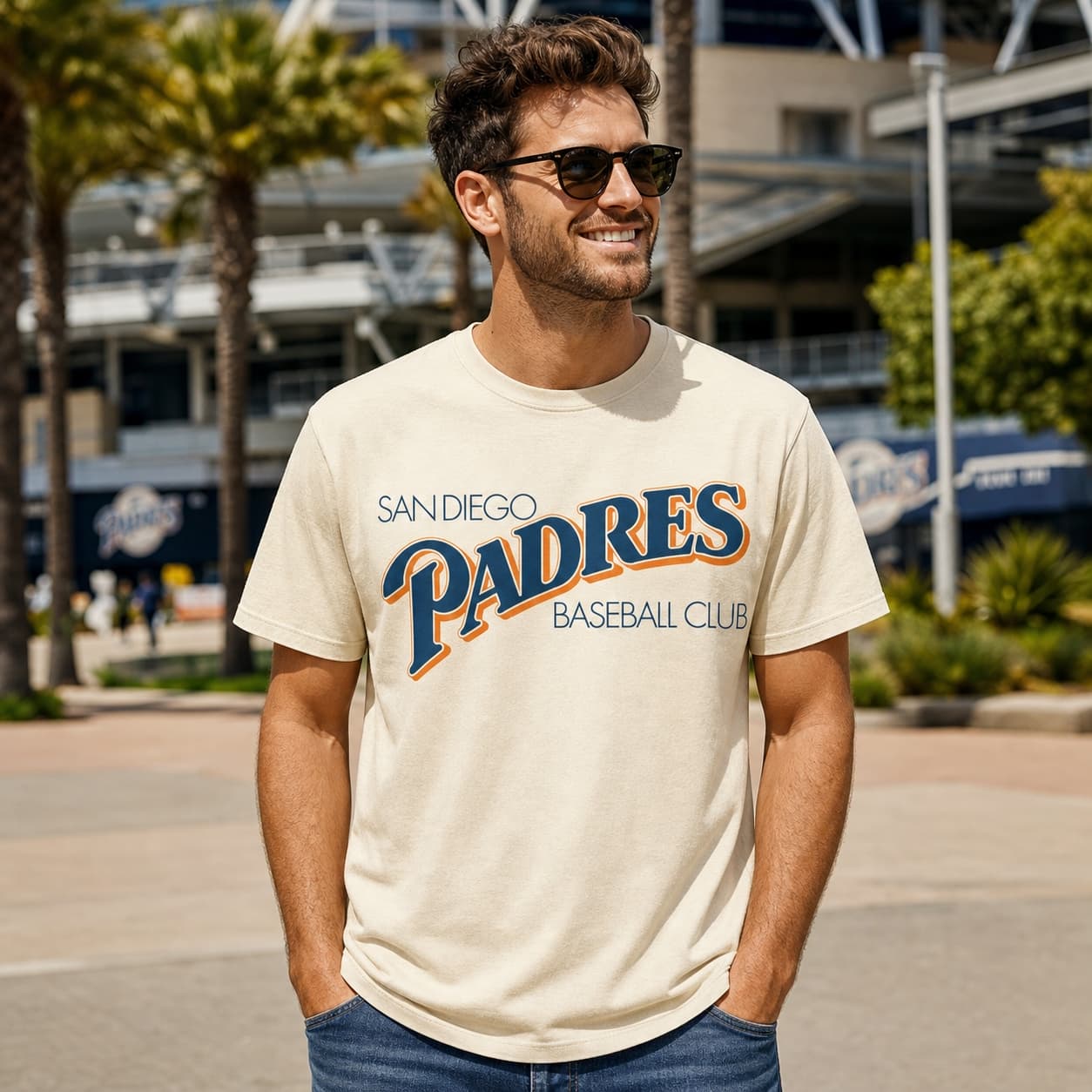 San Diego Padres Retro Baseball 1993 Artwork Shirt