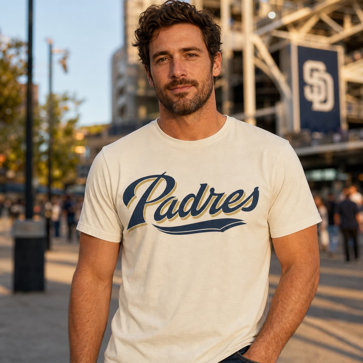 San Diego Padres Retro Baseball 2004 Artwork Shirt