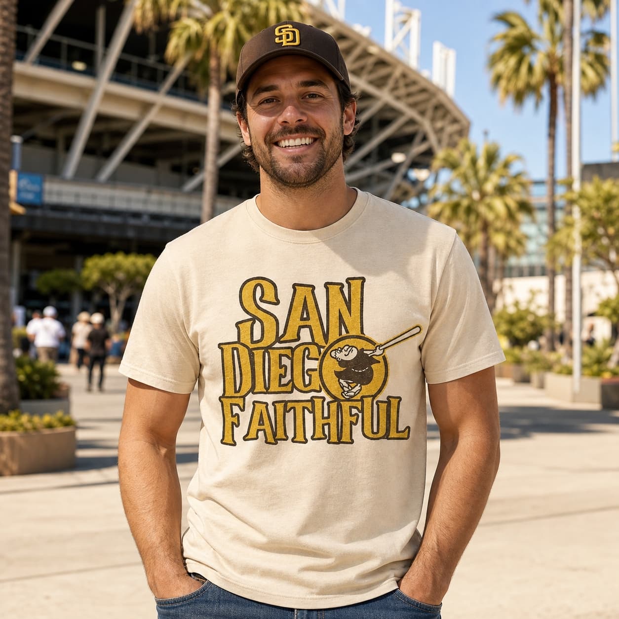 San Diego Padres Retro Faithful Baseball 1978 Artwork Shirt