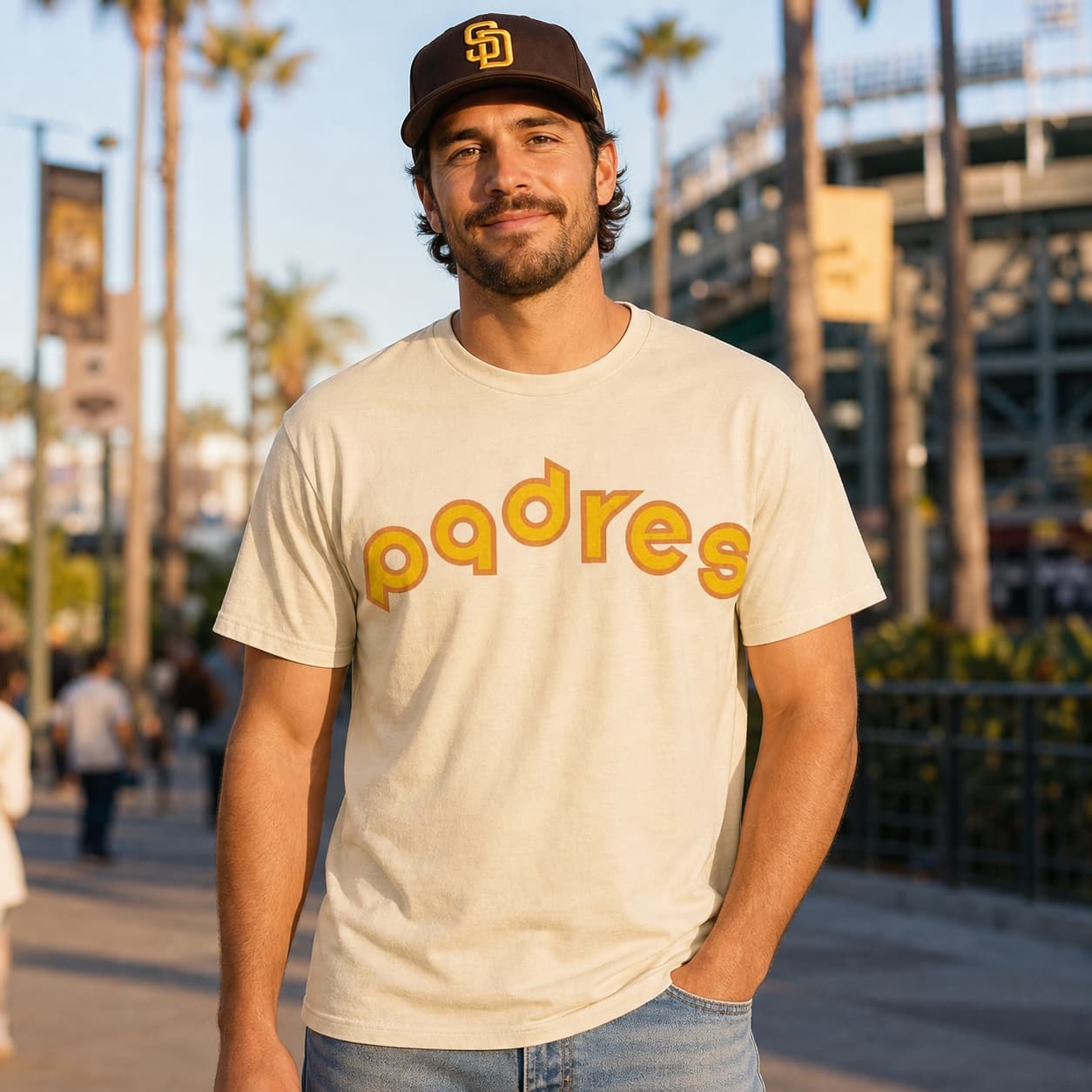 San Diego Padres Vintage Baseball 1980 Artwork Shirt